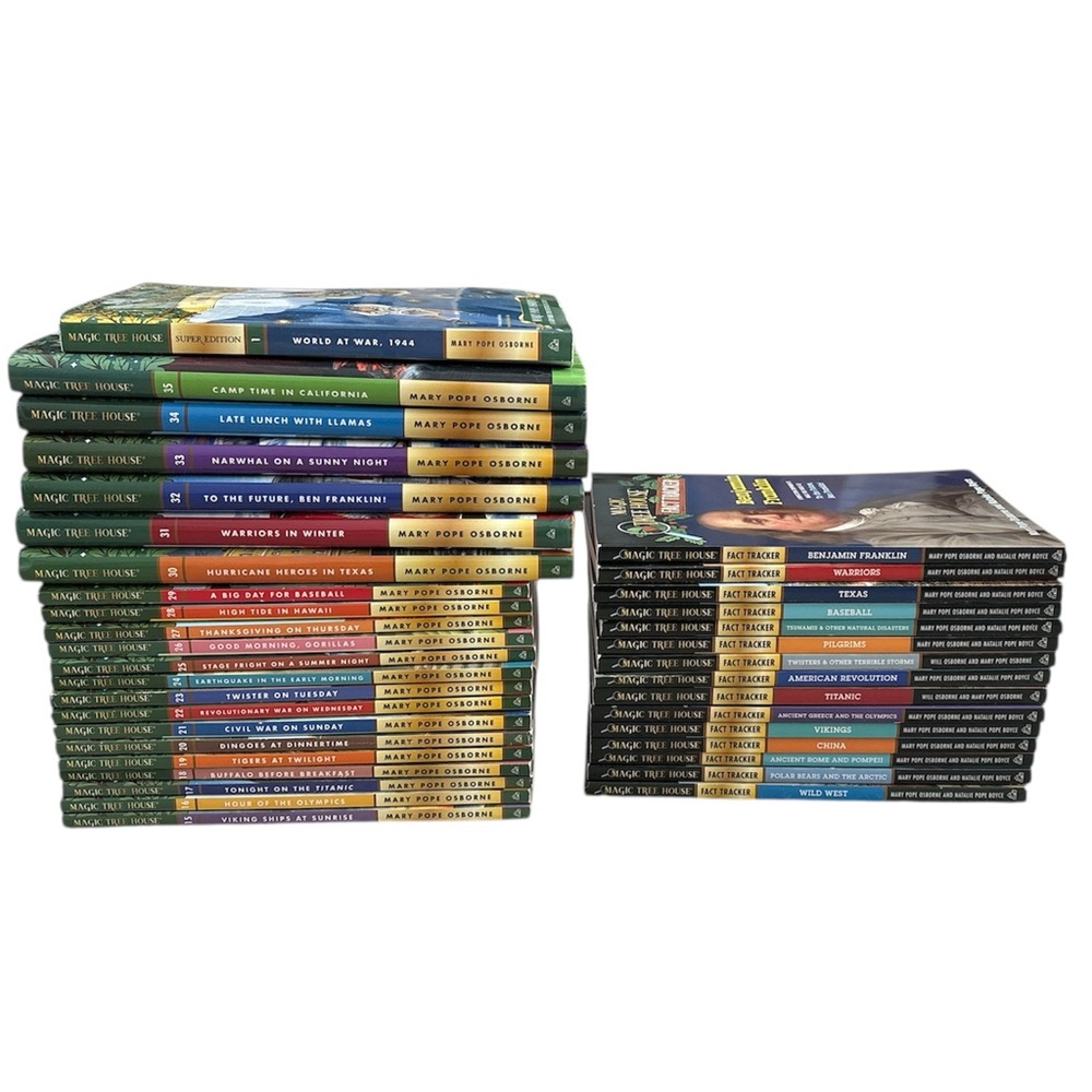 Magic Tree House Book Set (37 books) 📚